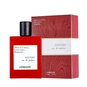 Mystery Red fragrance for women perfume bottle